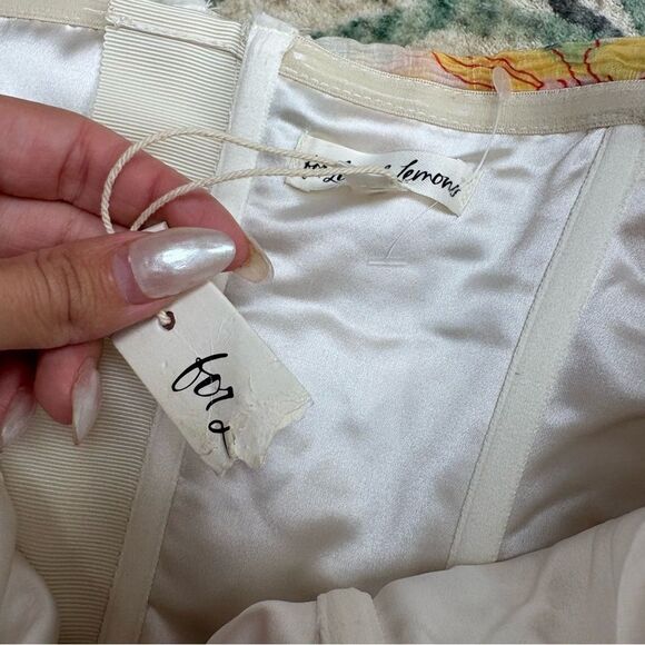 NWT For Love & Lemons Abby Strapless Top Size MM / Multi convertible revolve - Picture 9 of 13